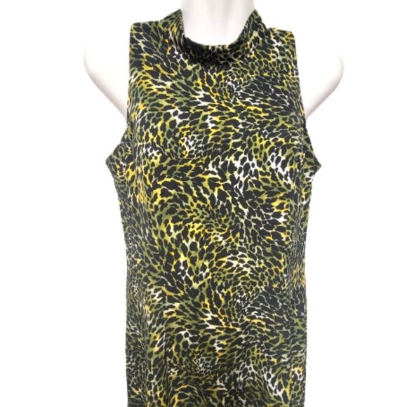 Women's Animal Print Maxi Sleeveless Long Dress Party Gown- XS/S - Picture 4 of 15